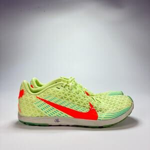 Nike Zoom Rival XC 5 Low Fluorescent Yellow Red Athletic Running Shoes Men's 8.5